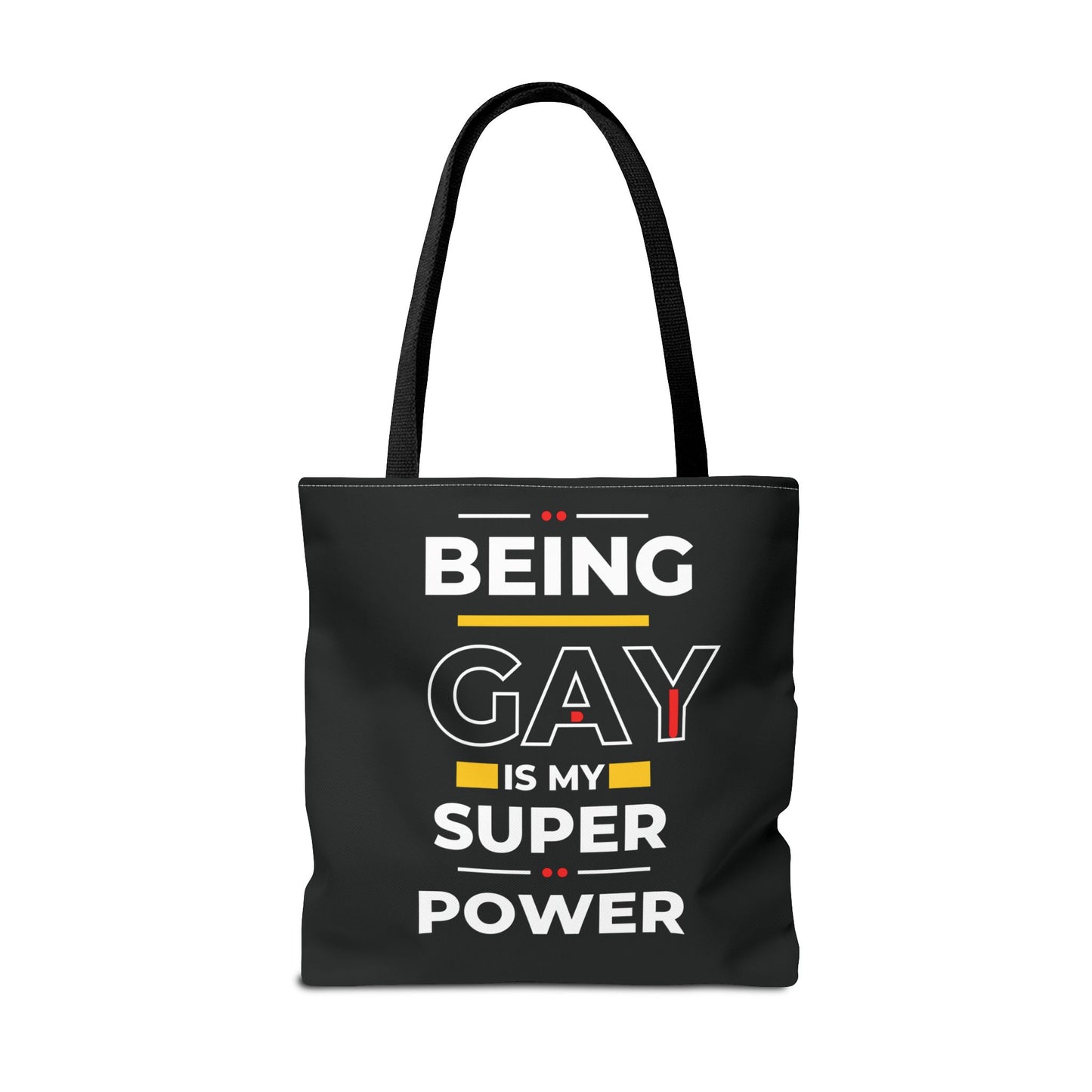 Being Gay Is My Super Power Tote Bag (AOP)