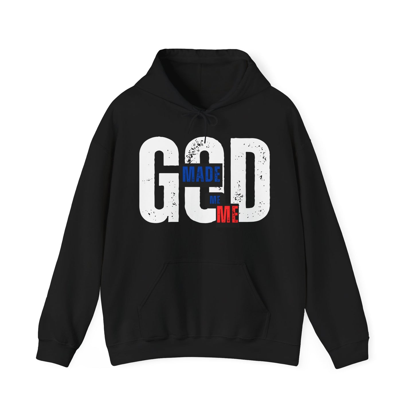 God Made Me Me Unisex Garment-Dyed Hoodie