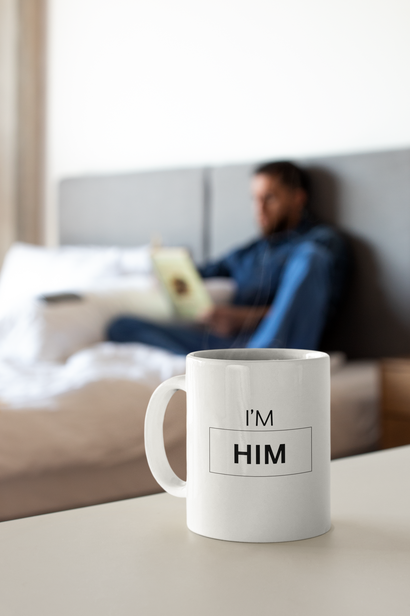 I'M HIM Ceramic Mug, (11oz, 15oz)