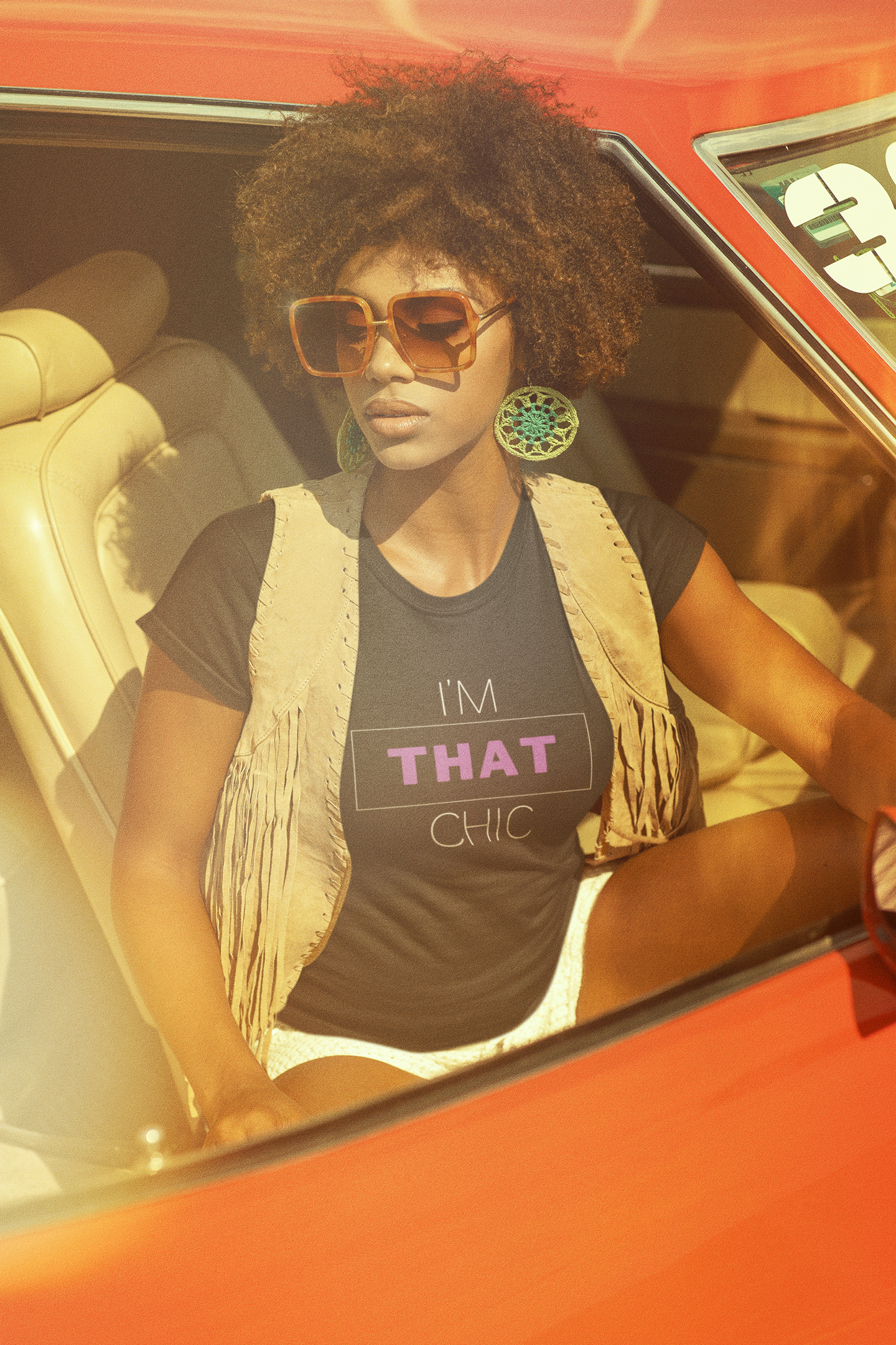 I'M THAT CHIC Unisex Garment-Dyed T-shirt