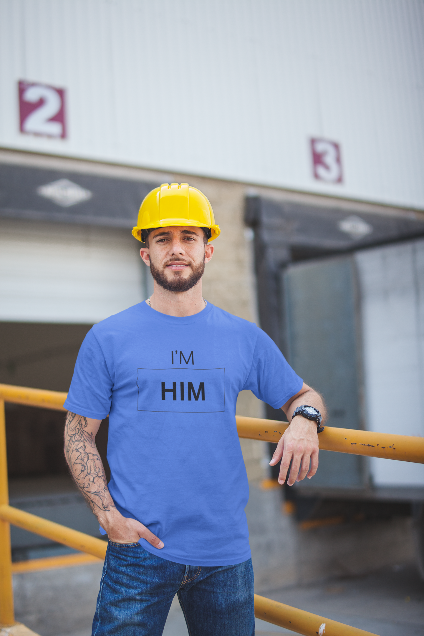 I'M HIM Unisex Garment-Dyed T-shirt