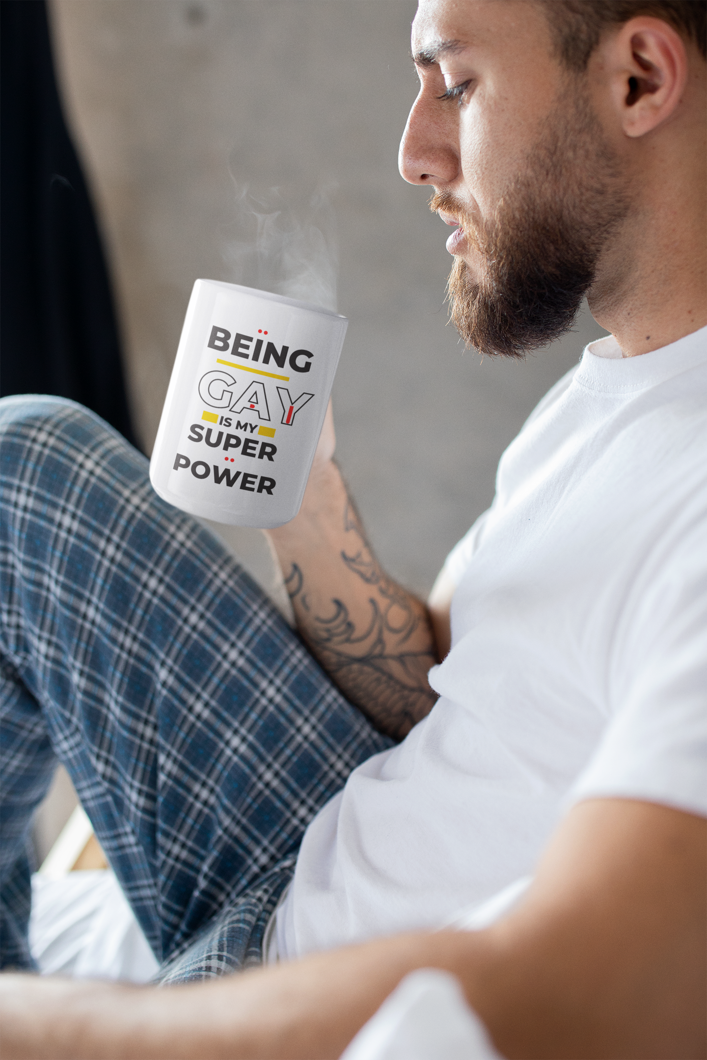 Being Gay Is My Super Power Ceramic Mug, (11oz, 15oz)