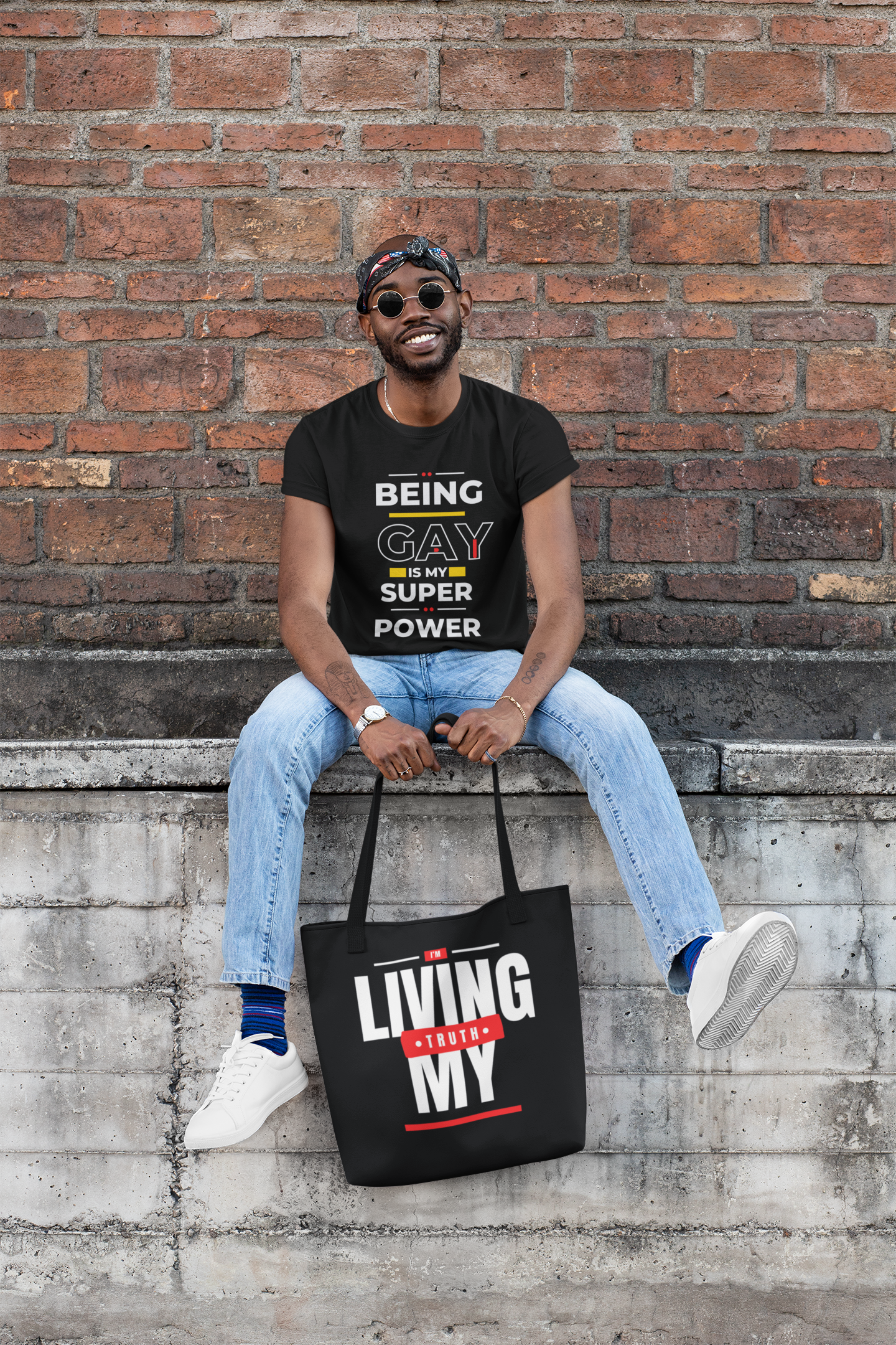 Being Gay Is My Super Power Unisex Garment-Dyed T-shirt