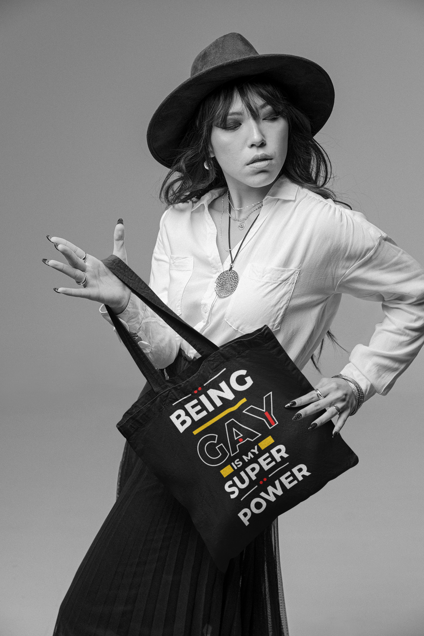 Being Gay Is My Super Power Tote Bag (AOP)