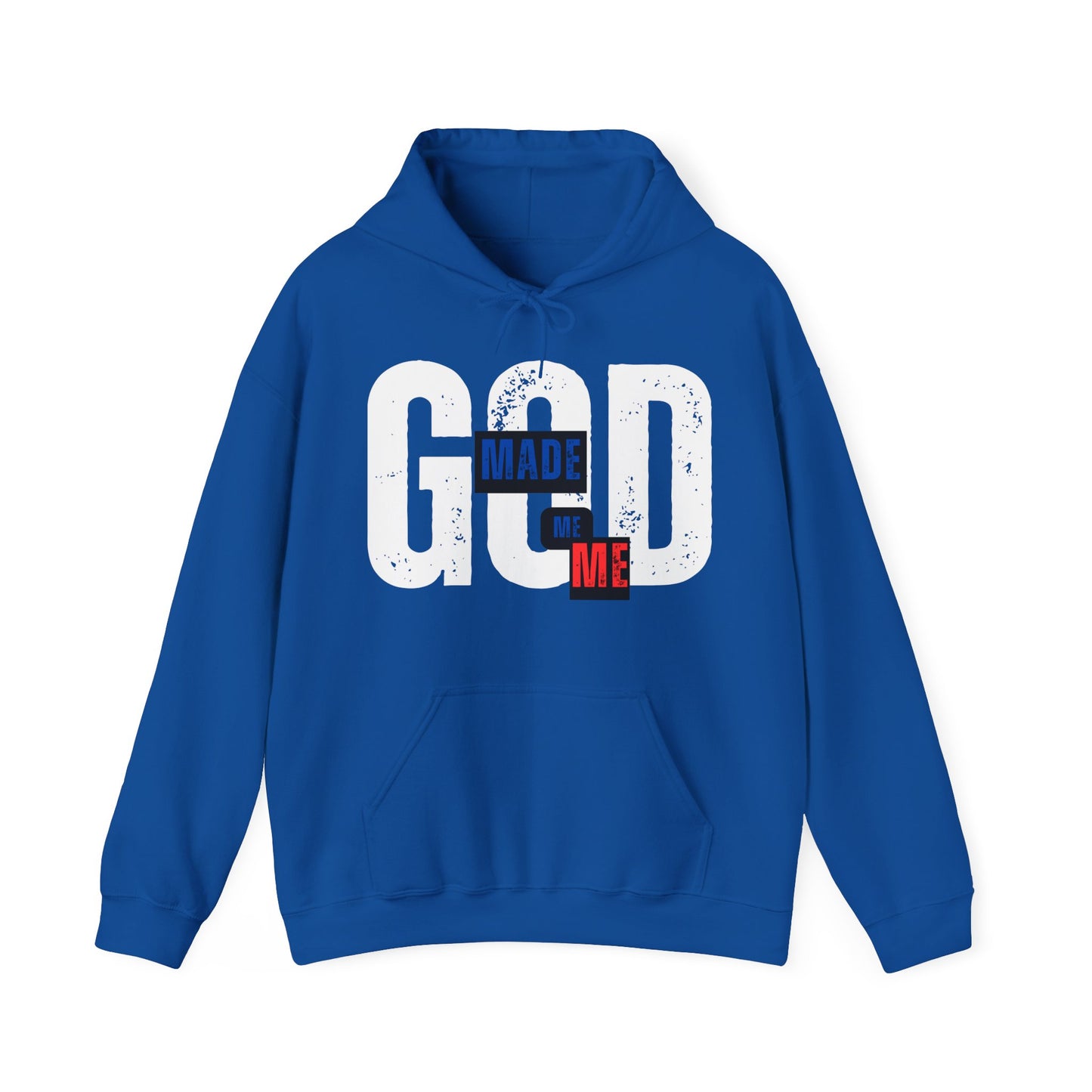 God Made Me Me Unisex Garment-Dyed Hoodie