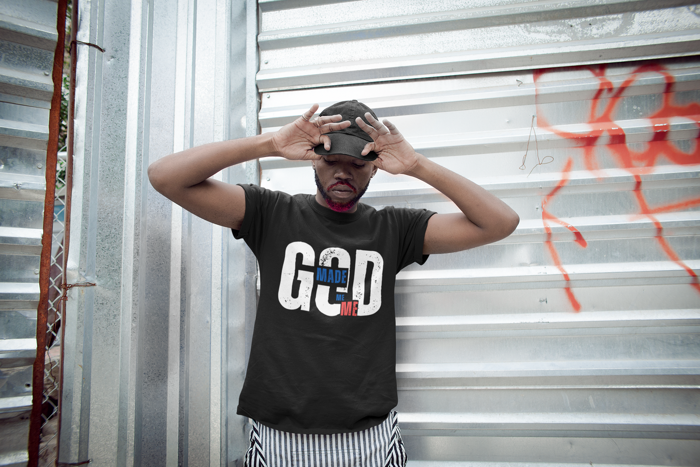 God Made Me Me Unisex Garment-Dyed T-shirt