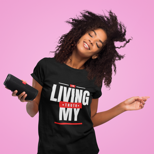 I'm Living My Truth Unisex Garment-Dyed T-shirt